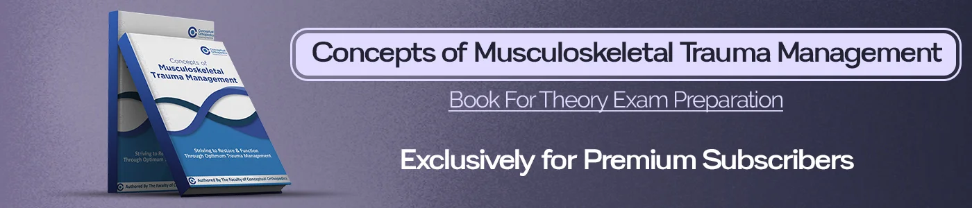 Concepts of Musculoskeletal Trauma management